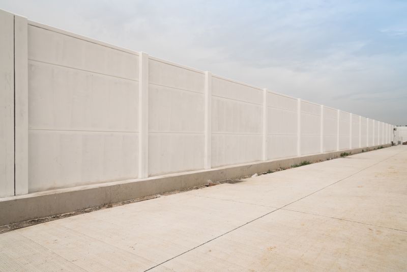 Concrete Wall with Decorative Finish